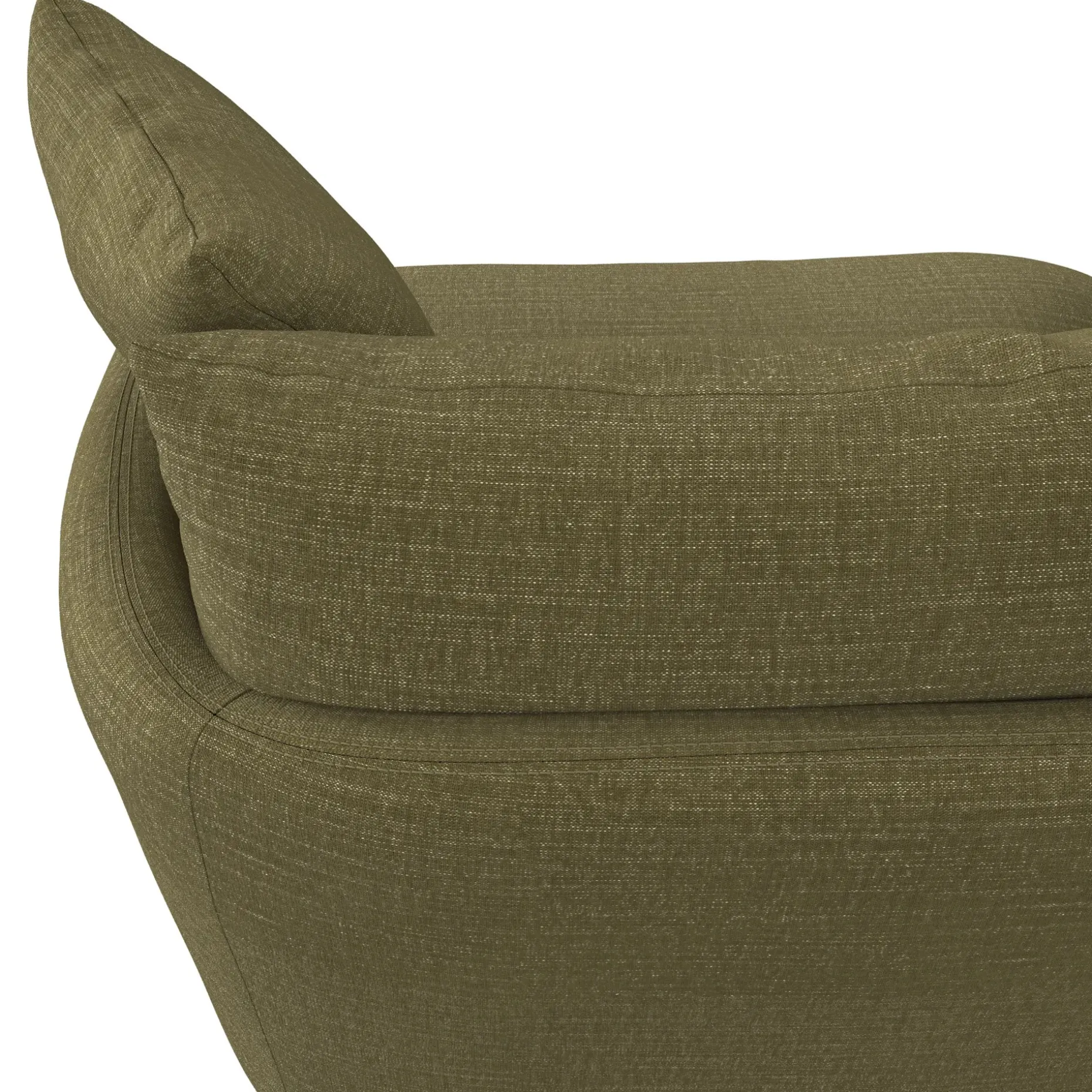 Leigh 47" Grand Swivel Lounge Chair - Napa Moss
