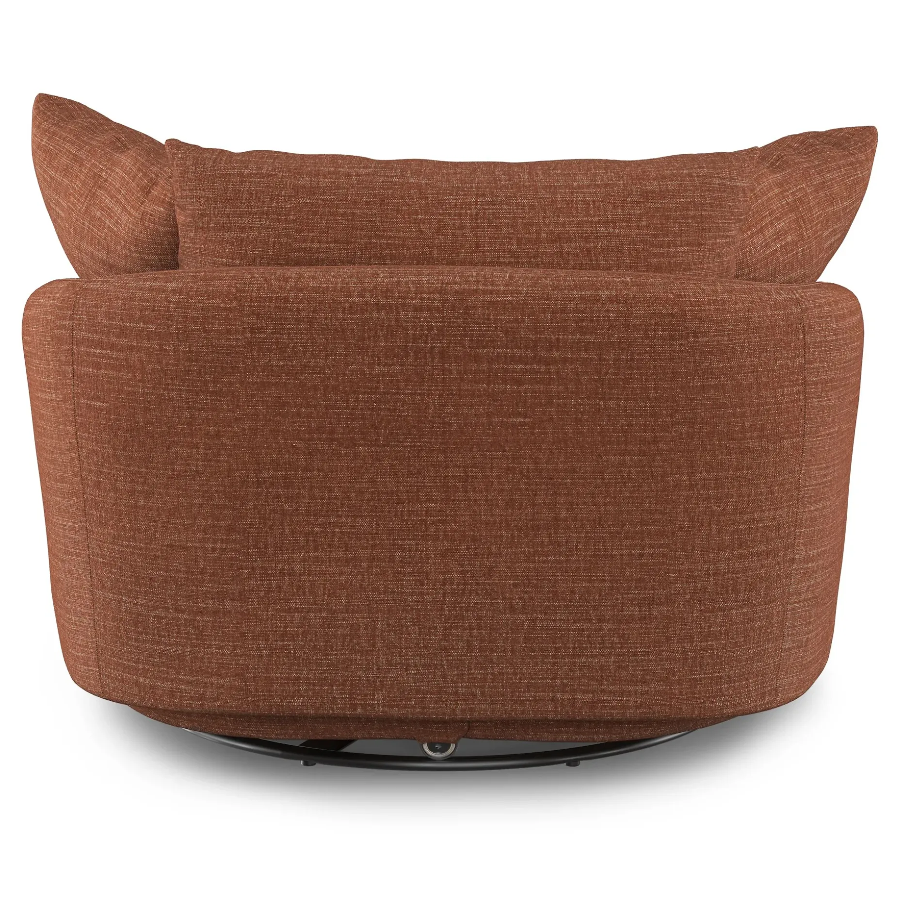 Leigh 47" Grand Swivel Lounge Chair - Napa Rust