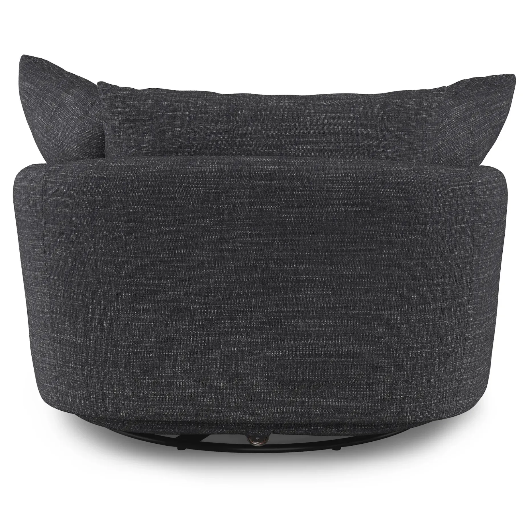 Leigh 47" Grand Swivel Lounge Chair - Napa Charcoal