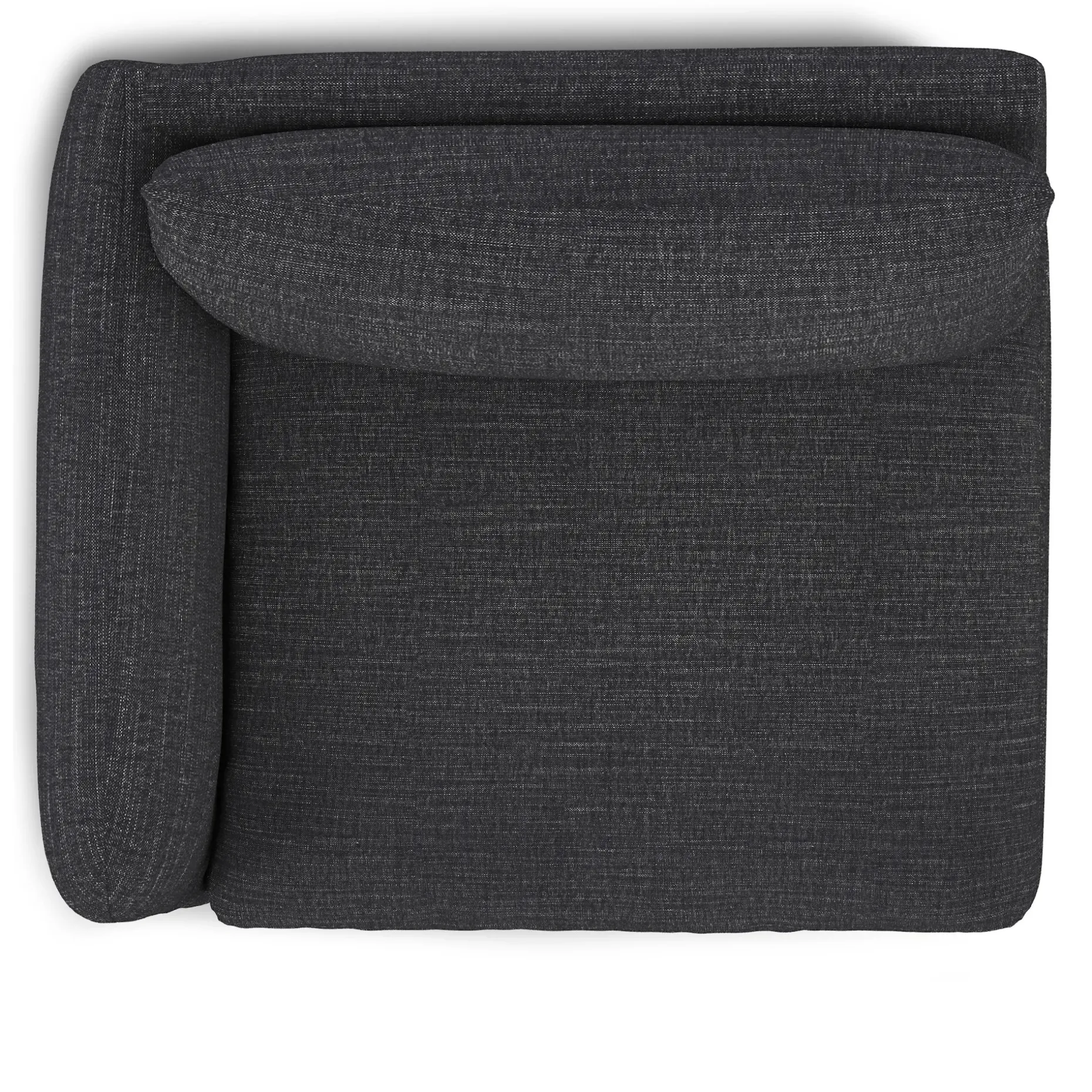 Leigh 46" Left Arm Module - Napa Charcoal
