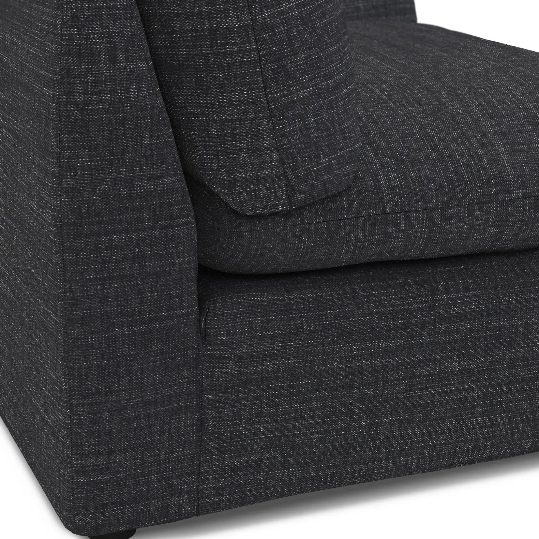 Leigh 46" Left Arm Module - Napa Charcoal