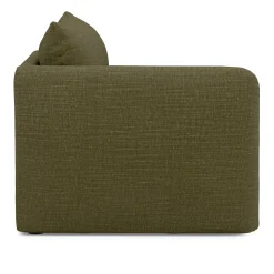 Leigh 46" Left Arm Module - Napa Moss