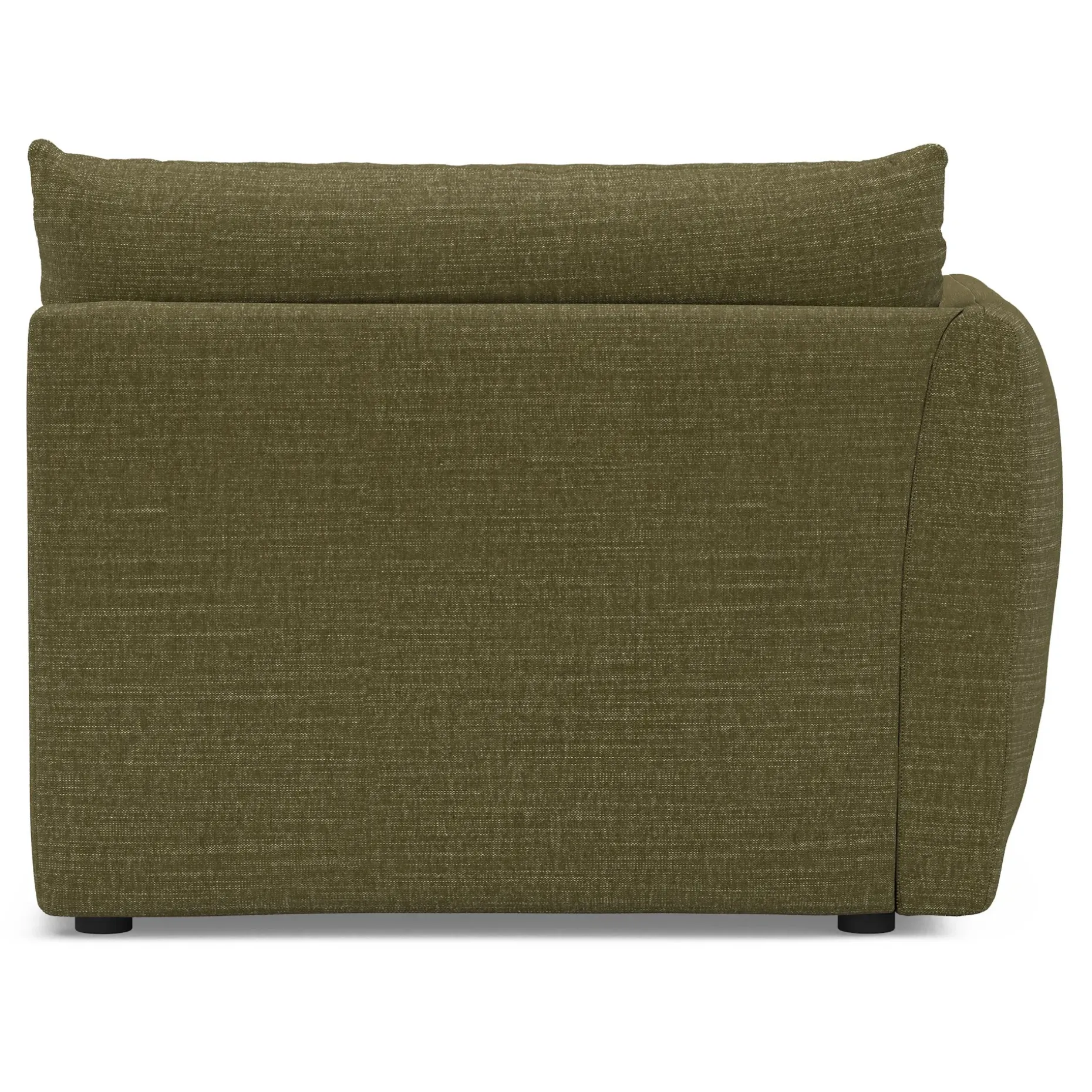 Leigh 46" Left Arm Module - Napa Moss