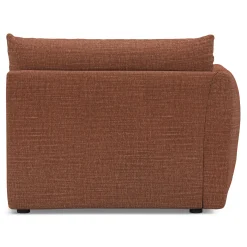 Leigh 46" Left Arm Module - Napa Rust