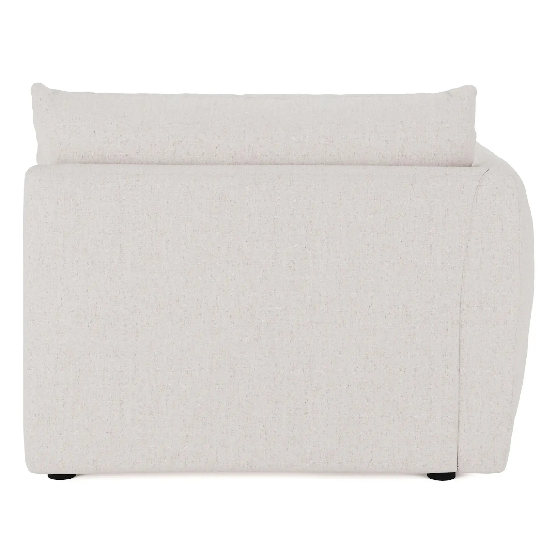 Leigh 46" Left Arm Module - Napa White