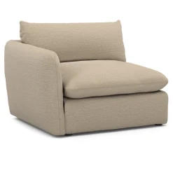 Leigh 46" Left Arm Module - Silver Taupe