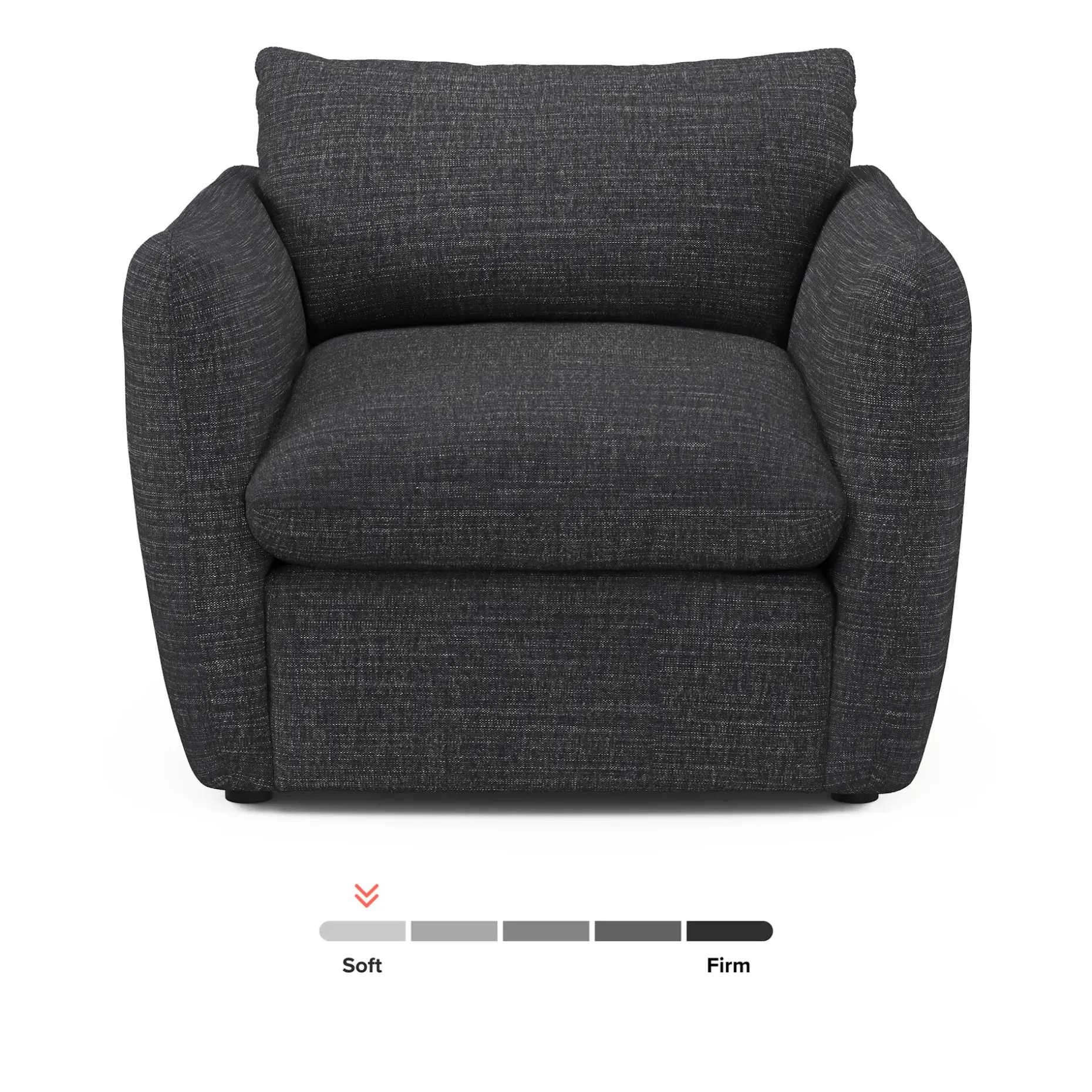 Leigh 42" Lounge Chair - Napa Charcoal