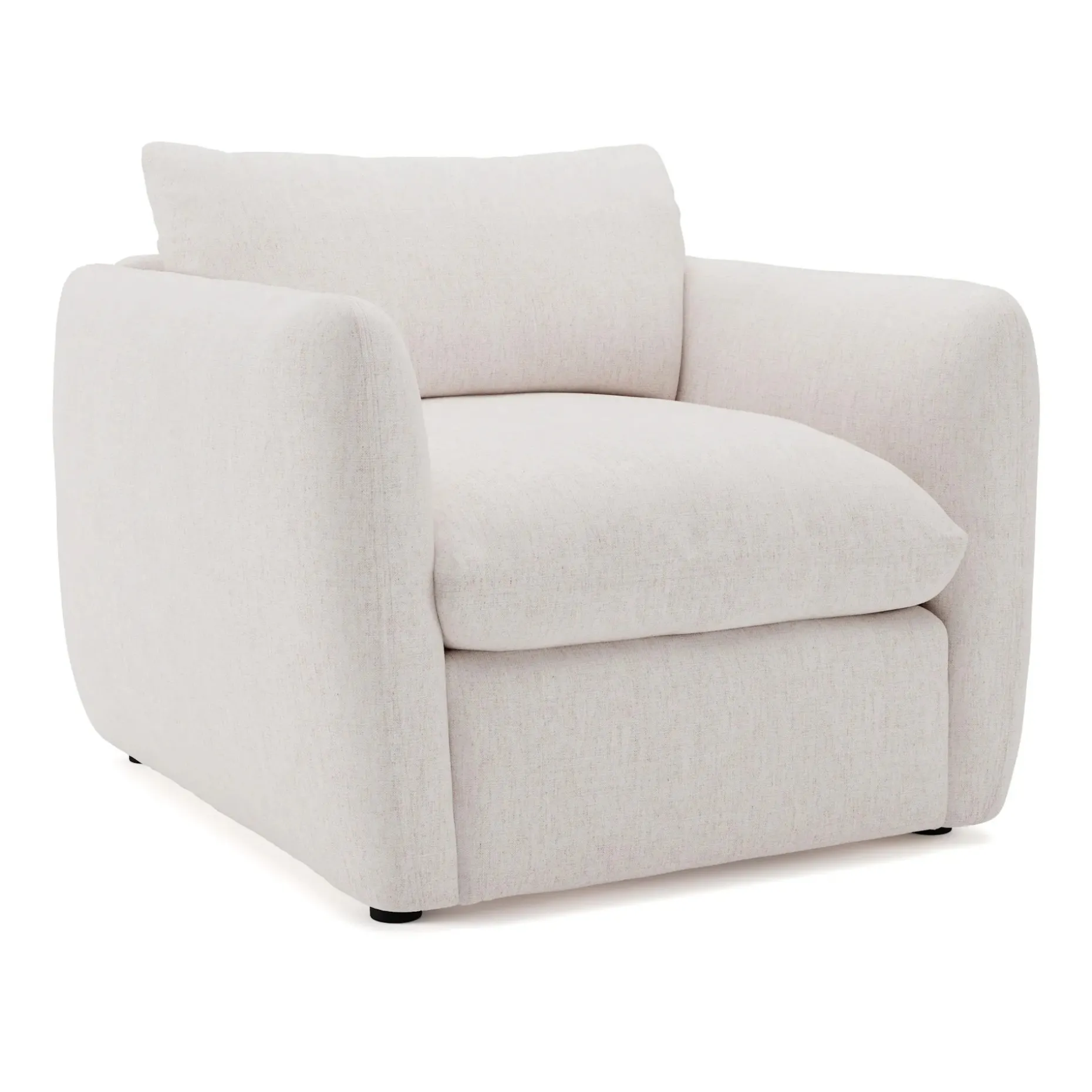 Leigh 42" Lounge Chair - Napa White