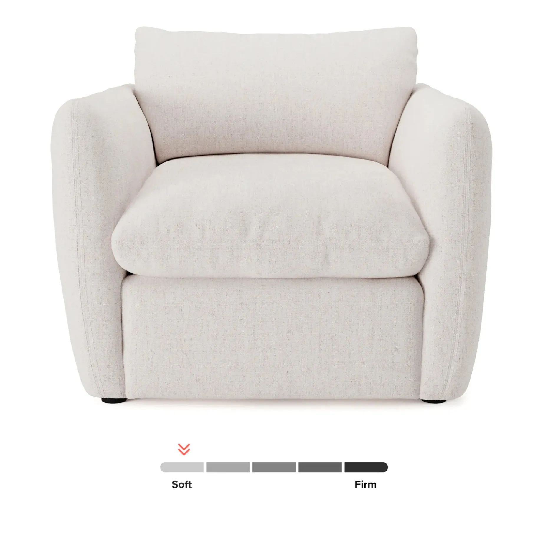 Leigh 42" Lounge Chair - Napa White