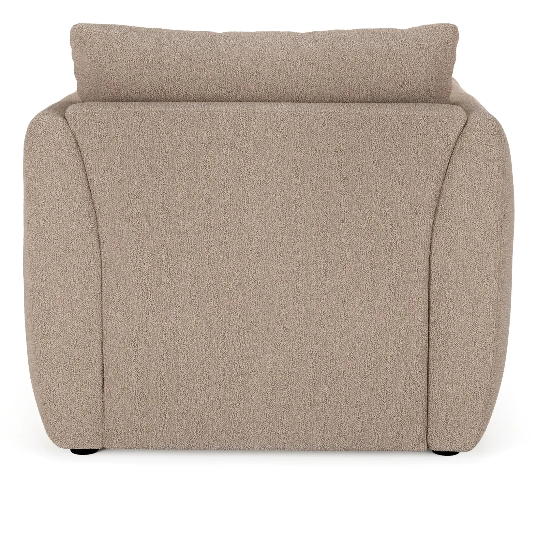 Leigh 42" Lounge Chair - Sandstone Wool Bouclé