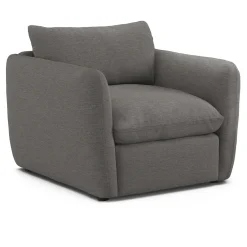 Leigh 42" Lounge Chair - Silver Gray