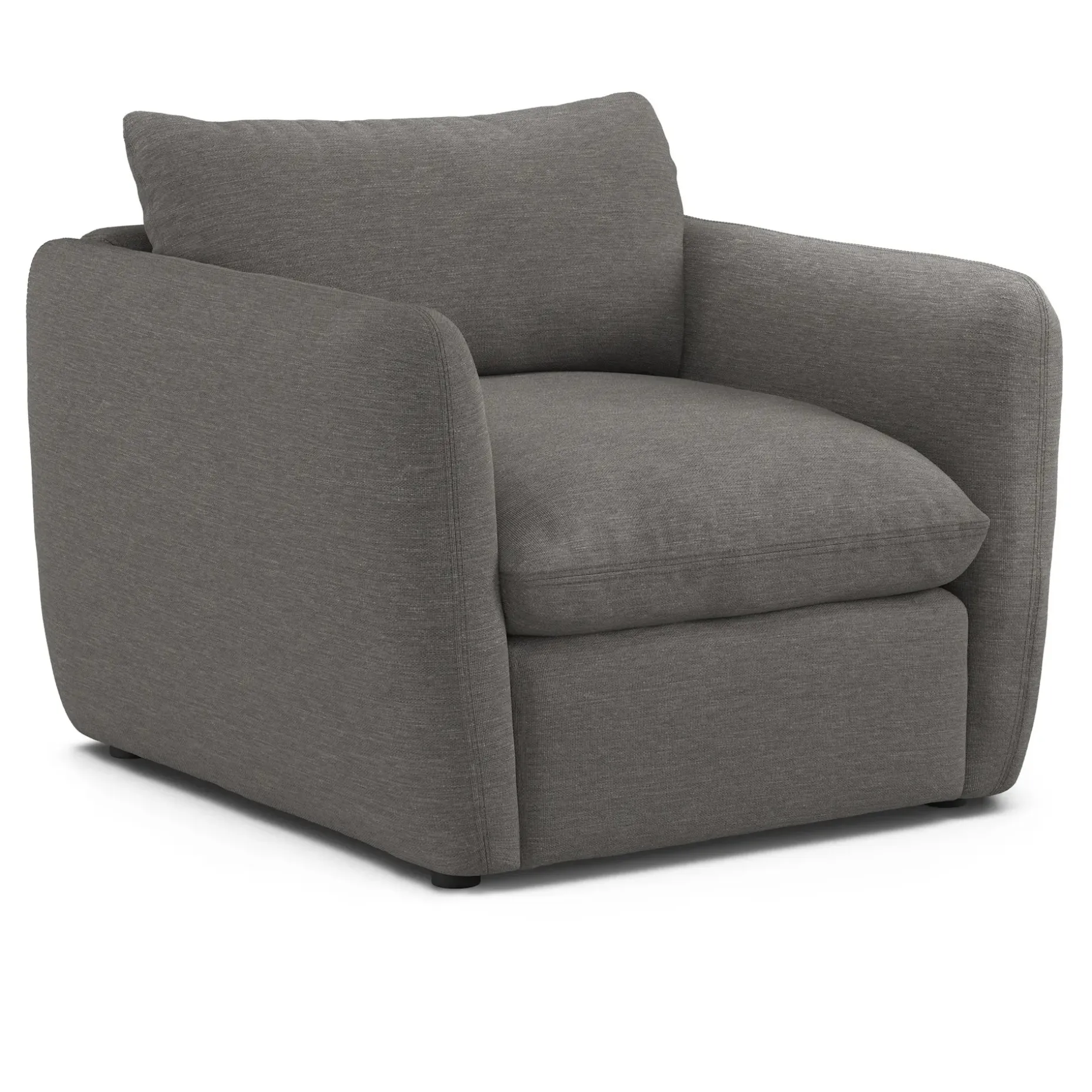Leigh 42" Lounge Chair - Silver Gray