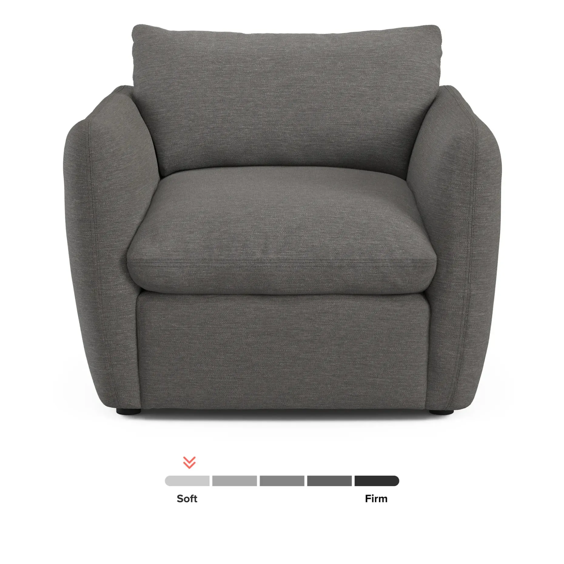 Leigh 42" Lounge Chair - Silver Gray