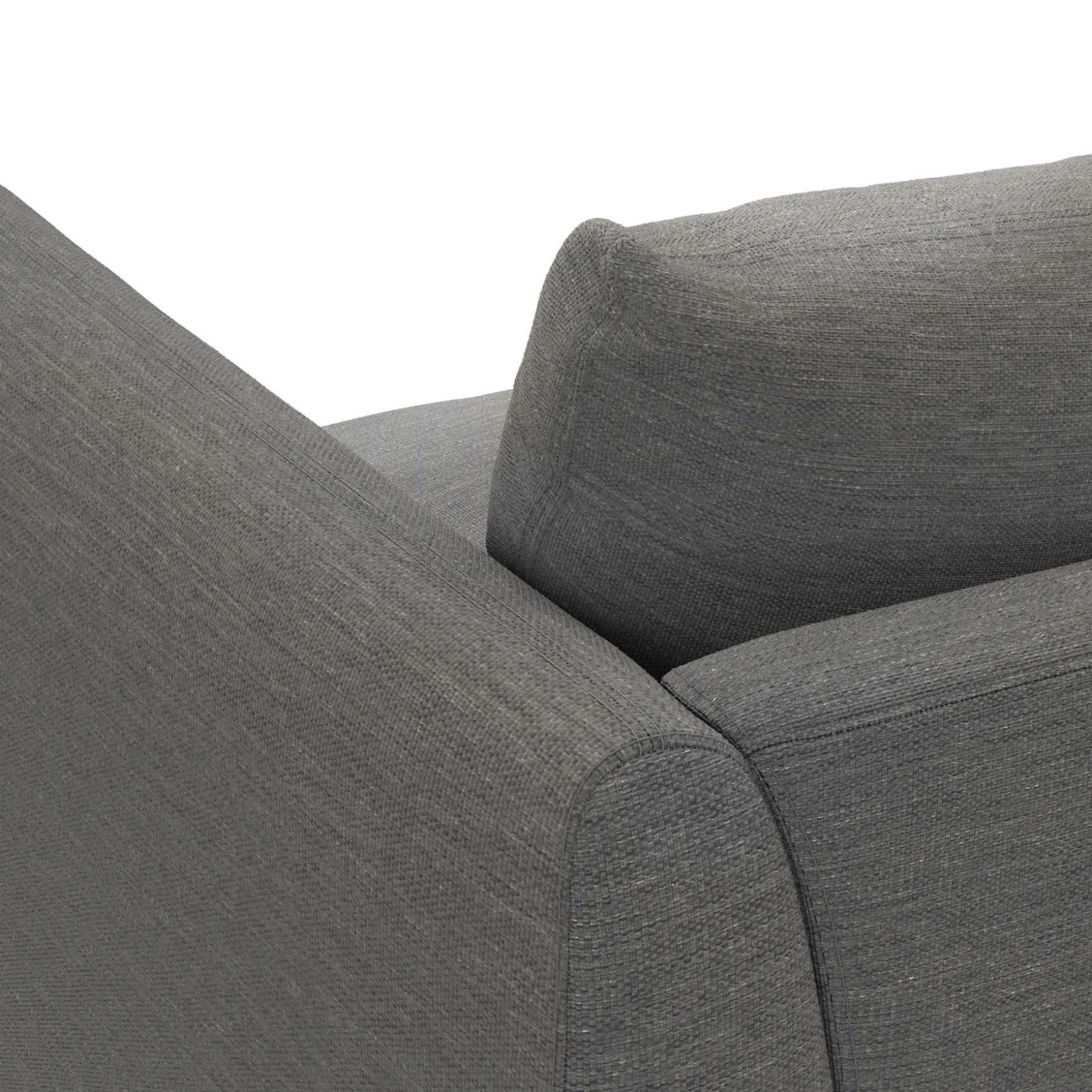 Leigh 42" Lounge Chair - Silver Gray