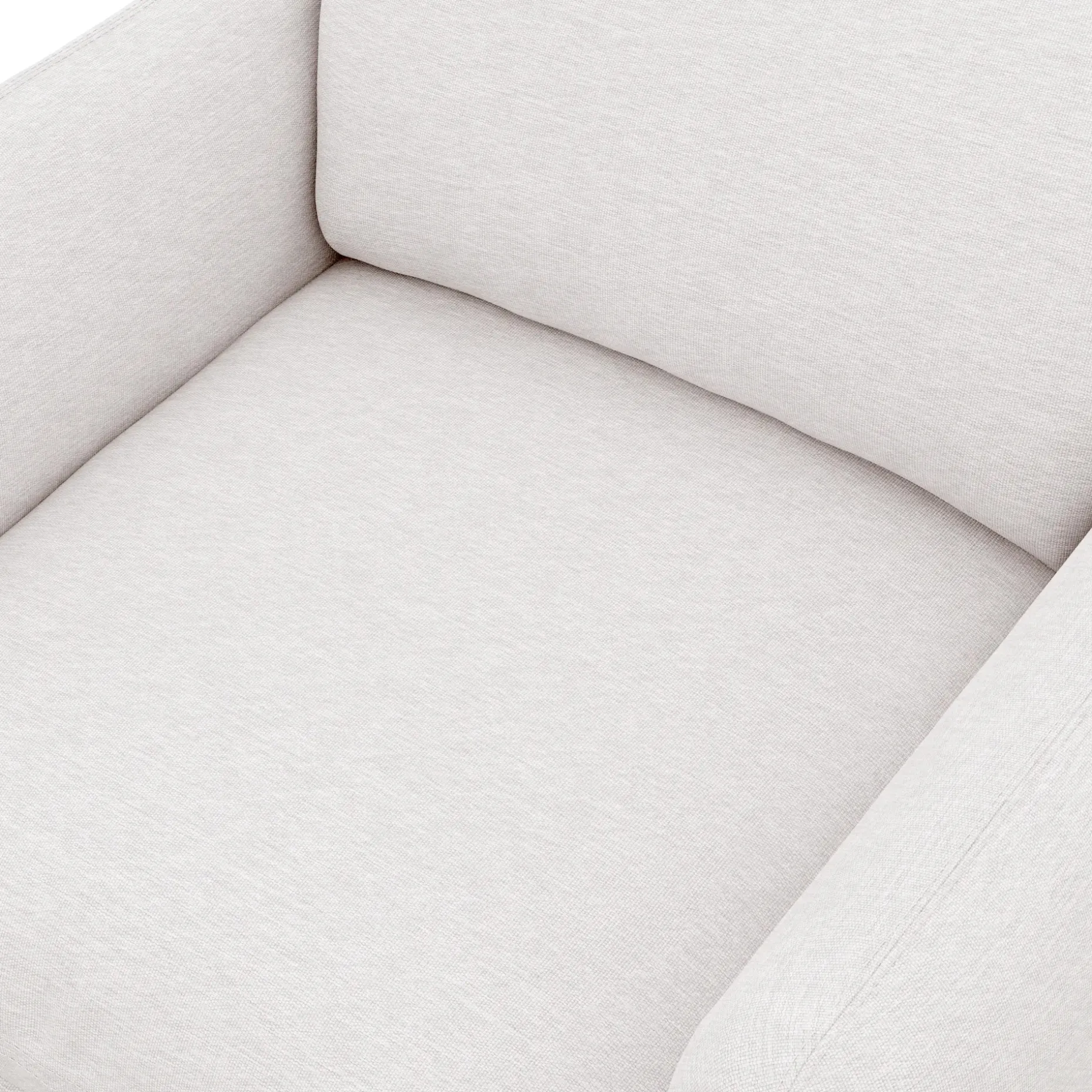 Leigh 42" Lounge Chair - Silver Ivory