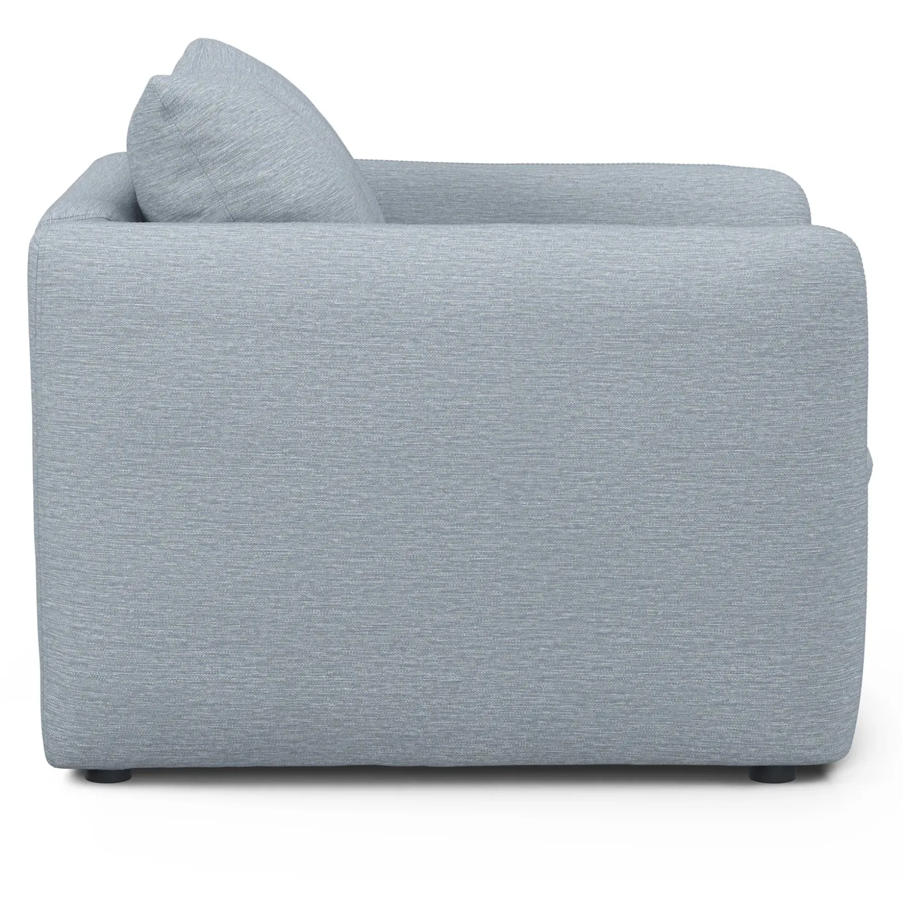 Leigh 42" Lounge Chair - Silver Light Blue