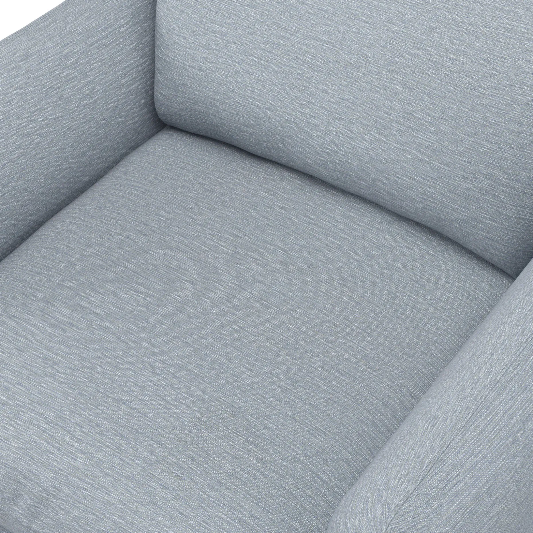 Leigh 42" Lounge Chair - Silver Light Blue
