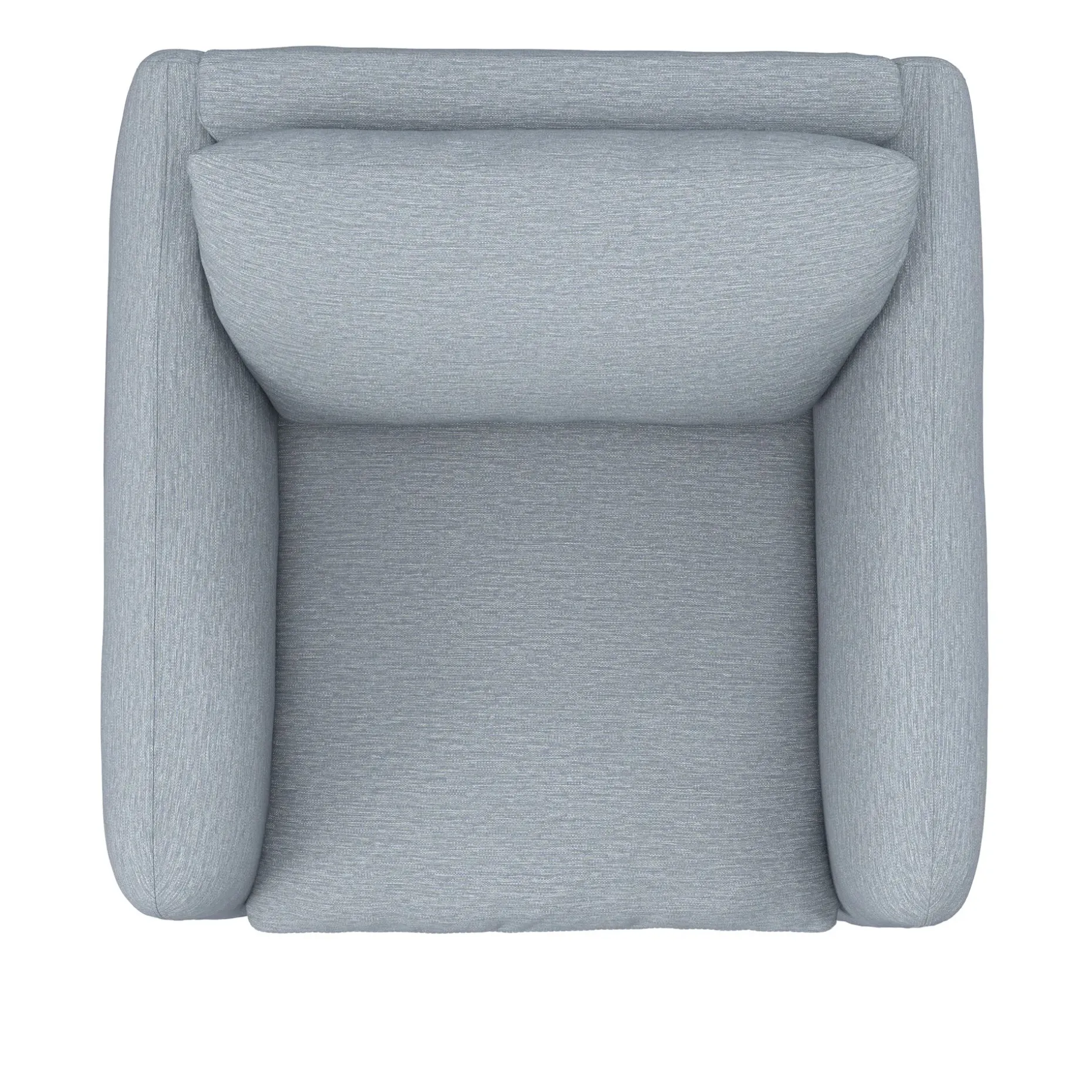 Leigh 42" Lounge Chair - Silver Light Blue