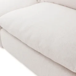 Leigh 126" Modular Corner Sectional - Napa White