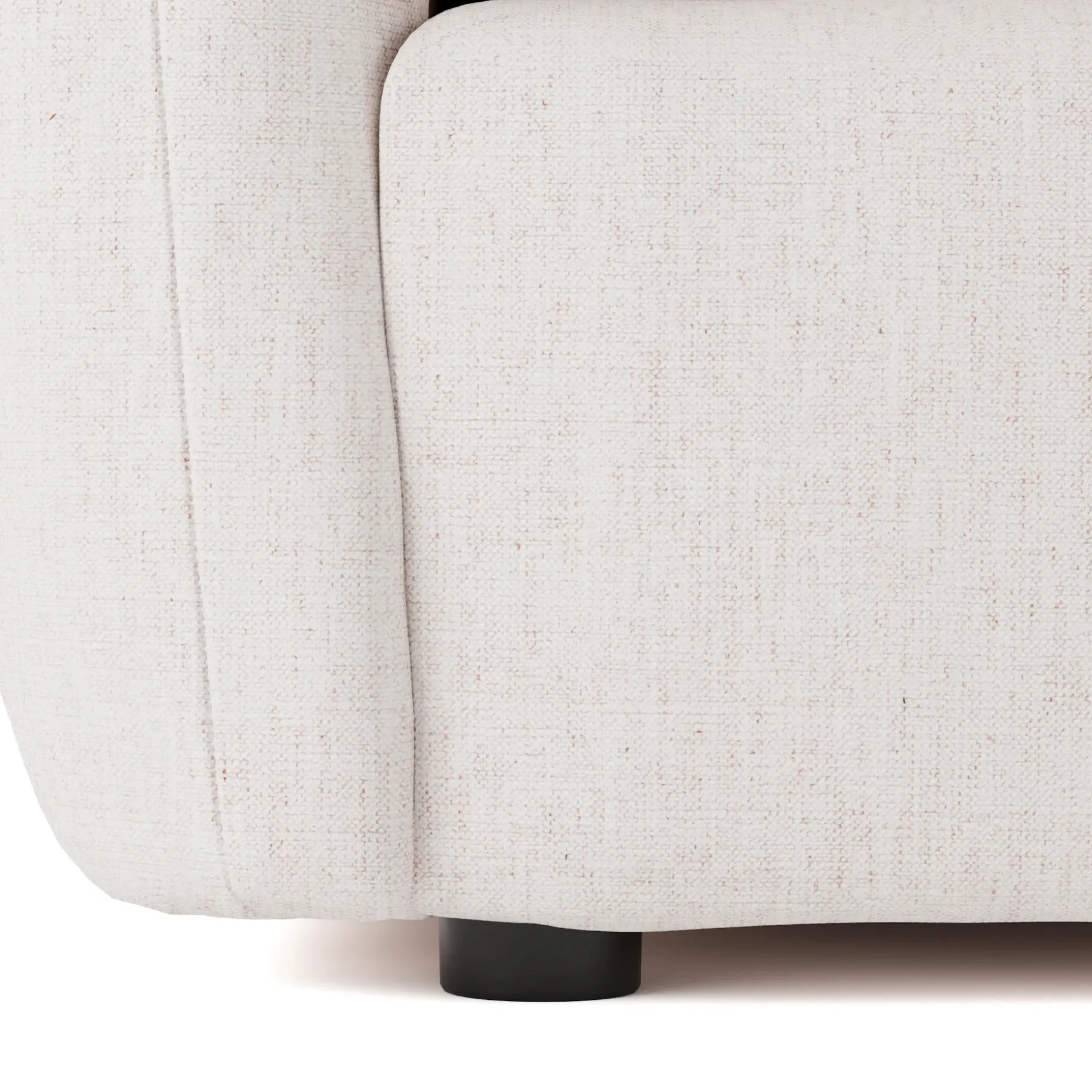 Leigh 126" Modular Corner Sectional - Napa White