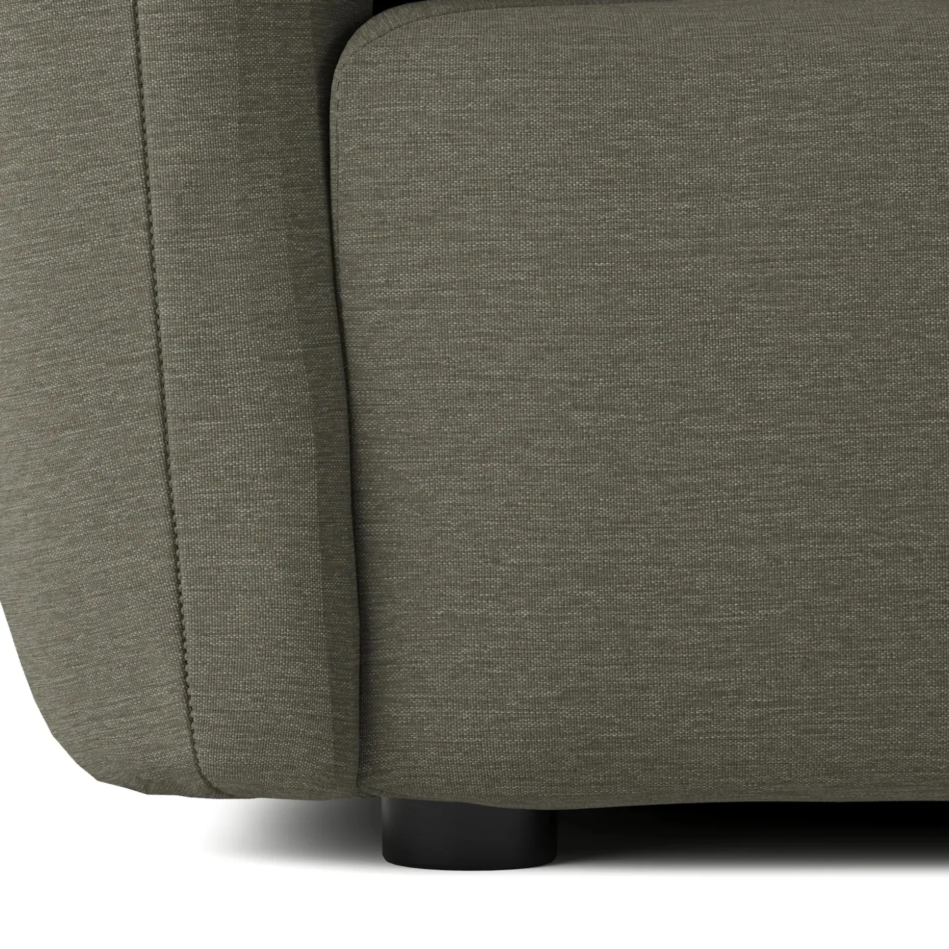 Leigh 126" Modular Corner Sectional - Silver Moss