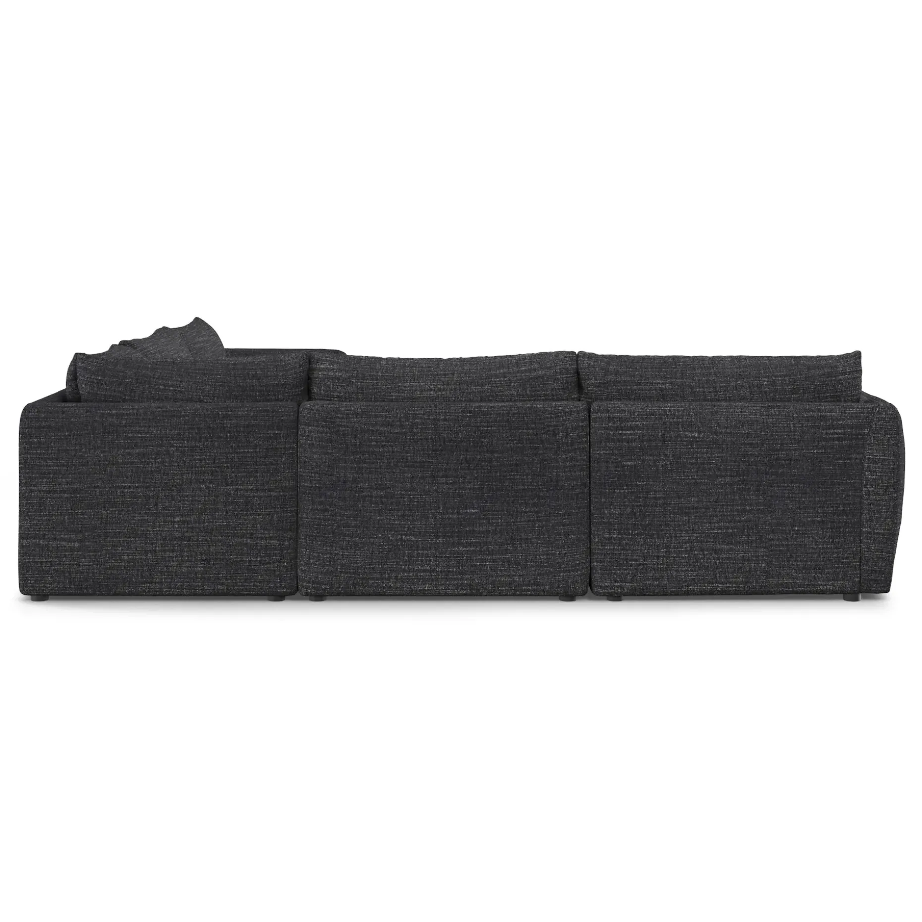 Leigh 126" Modular Corner Sectional - Napa Charcoal