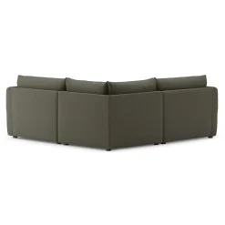 Leigh 87" Modular Corner Sectional - Silver Moss