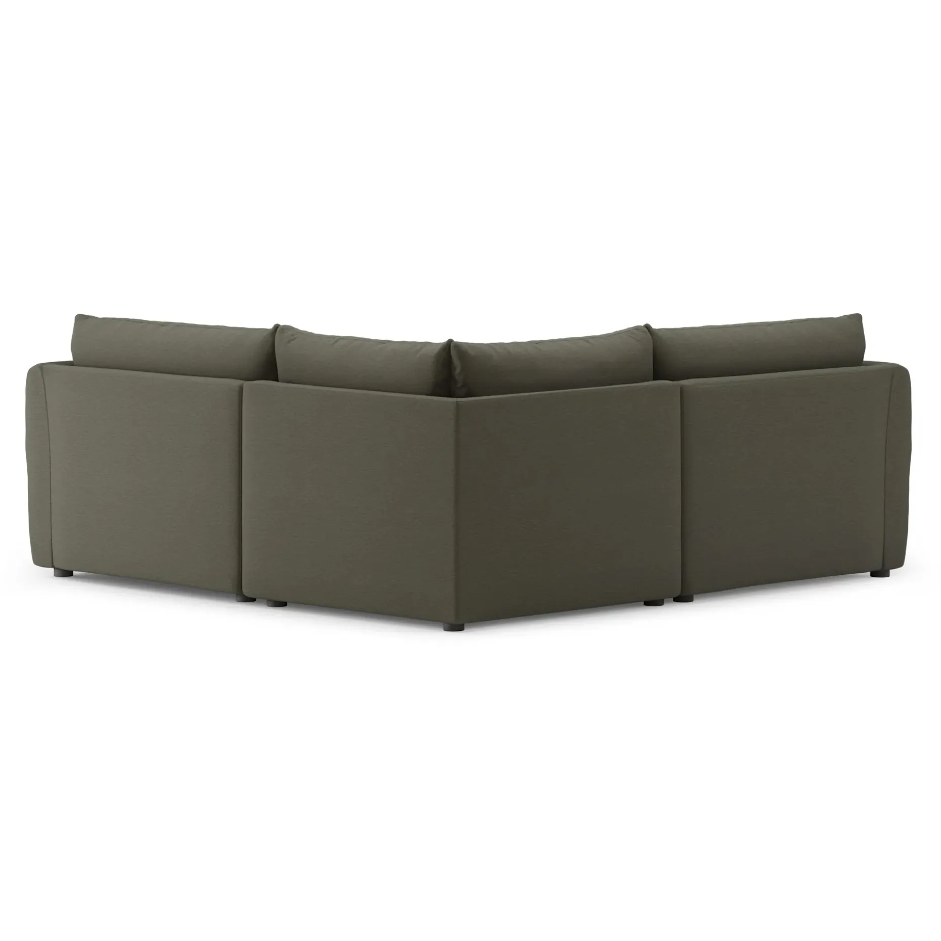 Leigh 87" Modular Corner Sectional - Silver Moss