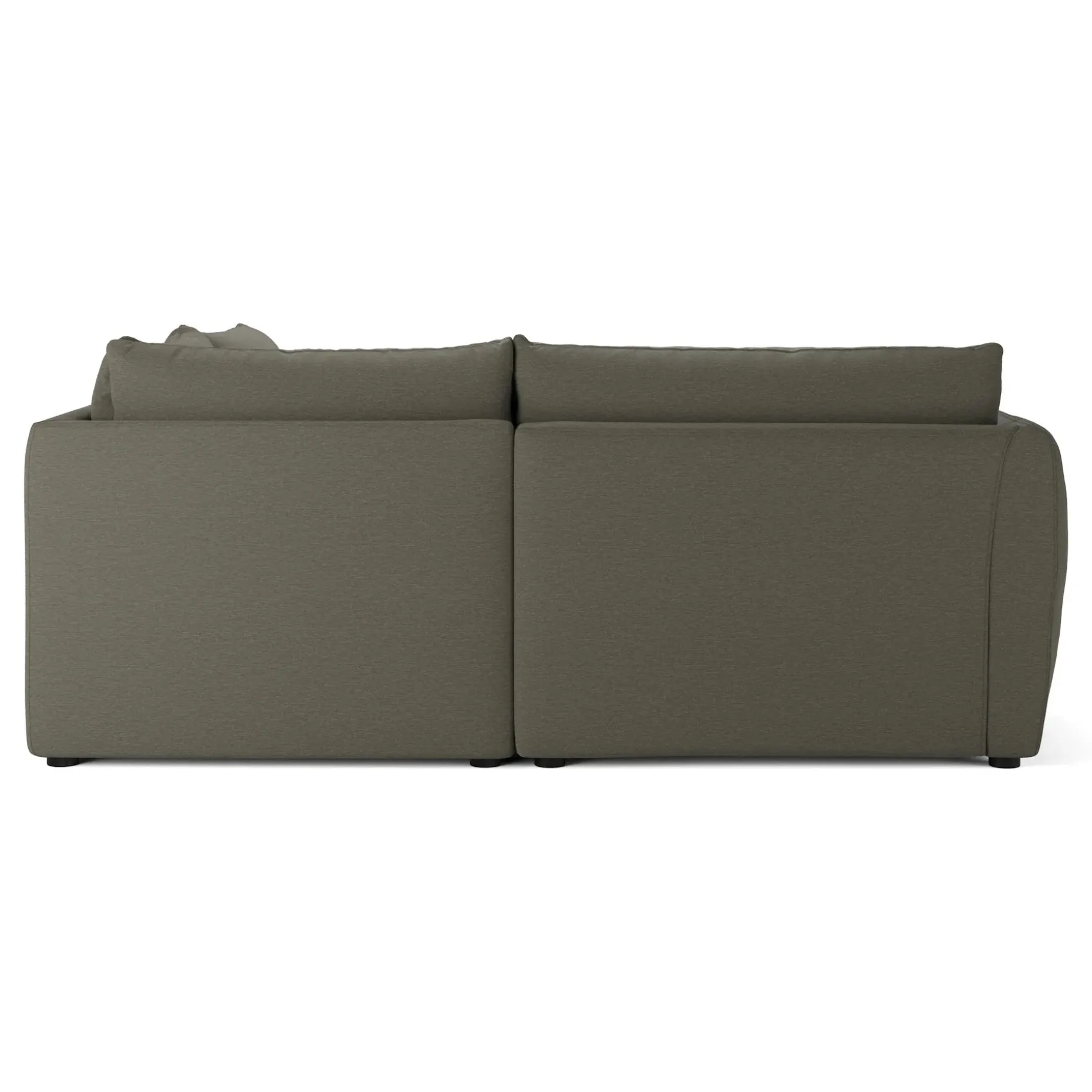 Leigh 87" Modular Corner Sectional - Silver Moss