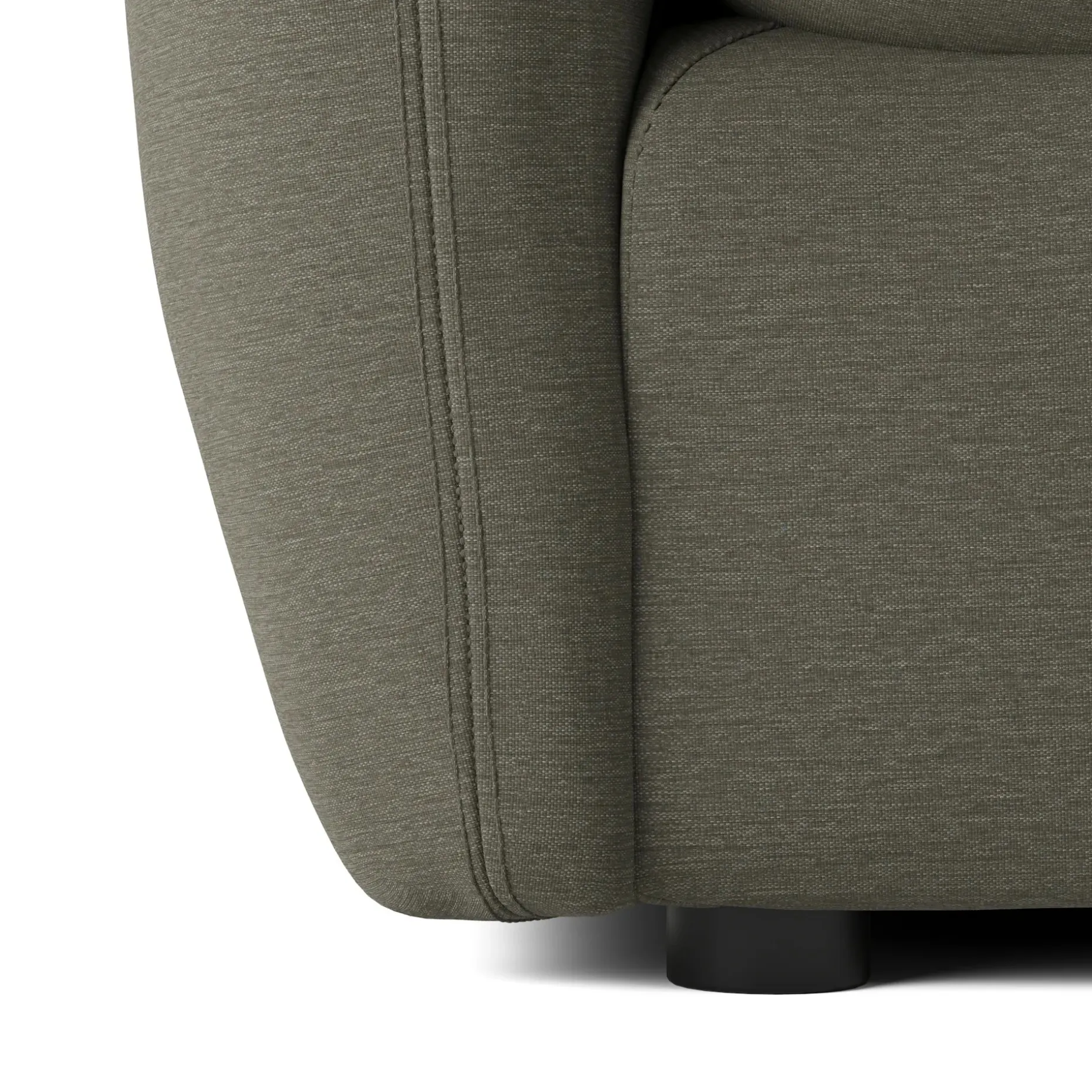 Leigh 87" Modular Corner Sectional - Silver Moss