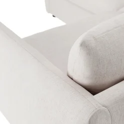 Leigh 87" Modular Corner Sectional - Napa White