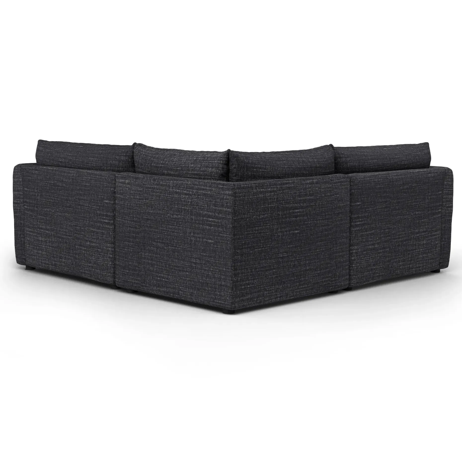 Leigh 87" Modular Corner Sectional - Napa Charcoal