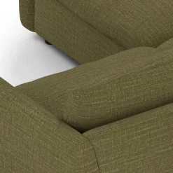 Leigh 87" Modular Corner Sectional - Napa Moss