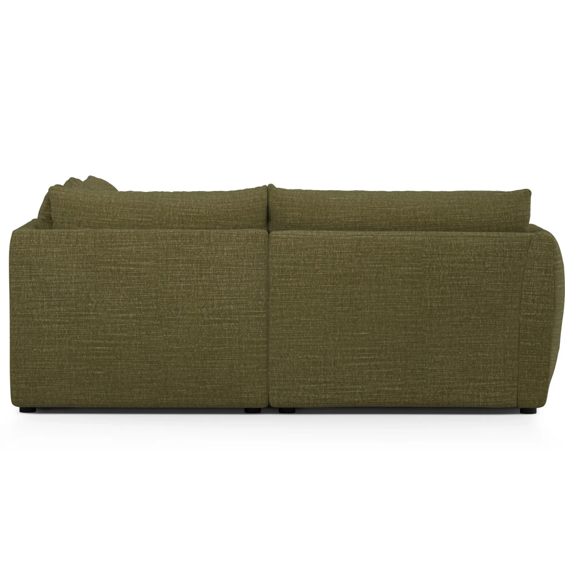 Leigh 87" Modular Corner Sectional - Napa Moss