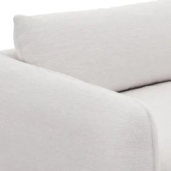 Leigh 87" Modular Corner Sectional - Silver Ivory
