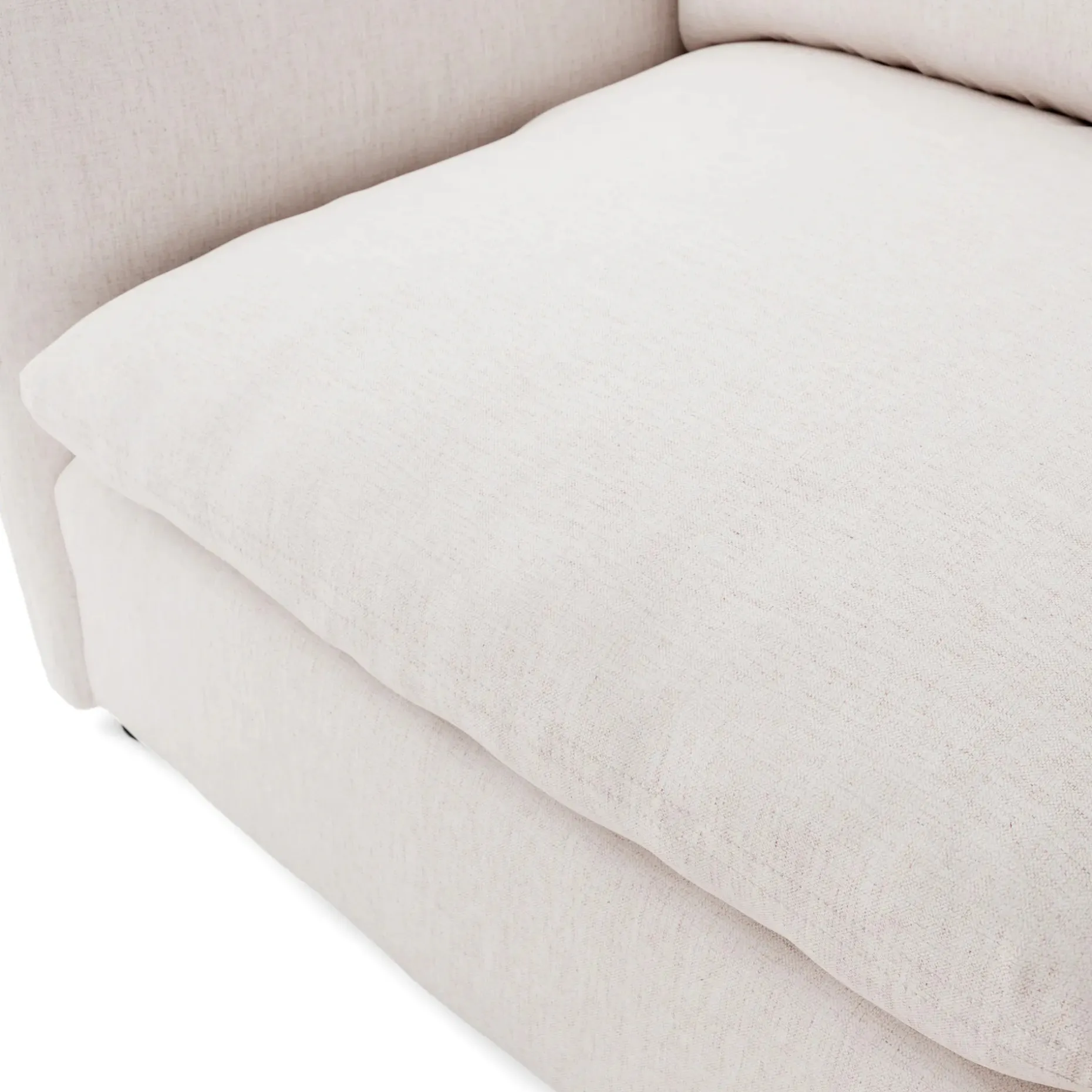 Leigh 126" Modular L Sectional - Napa White