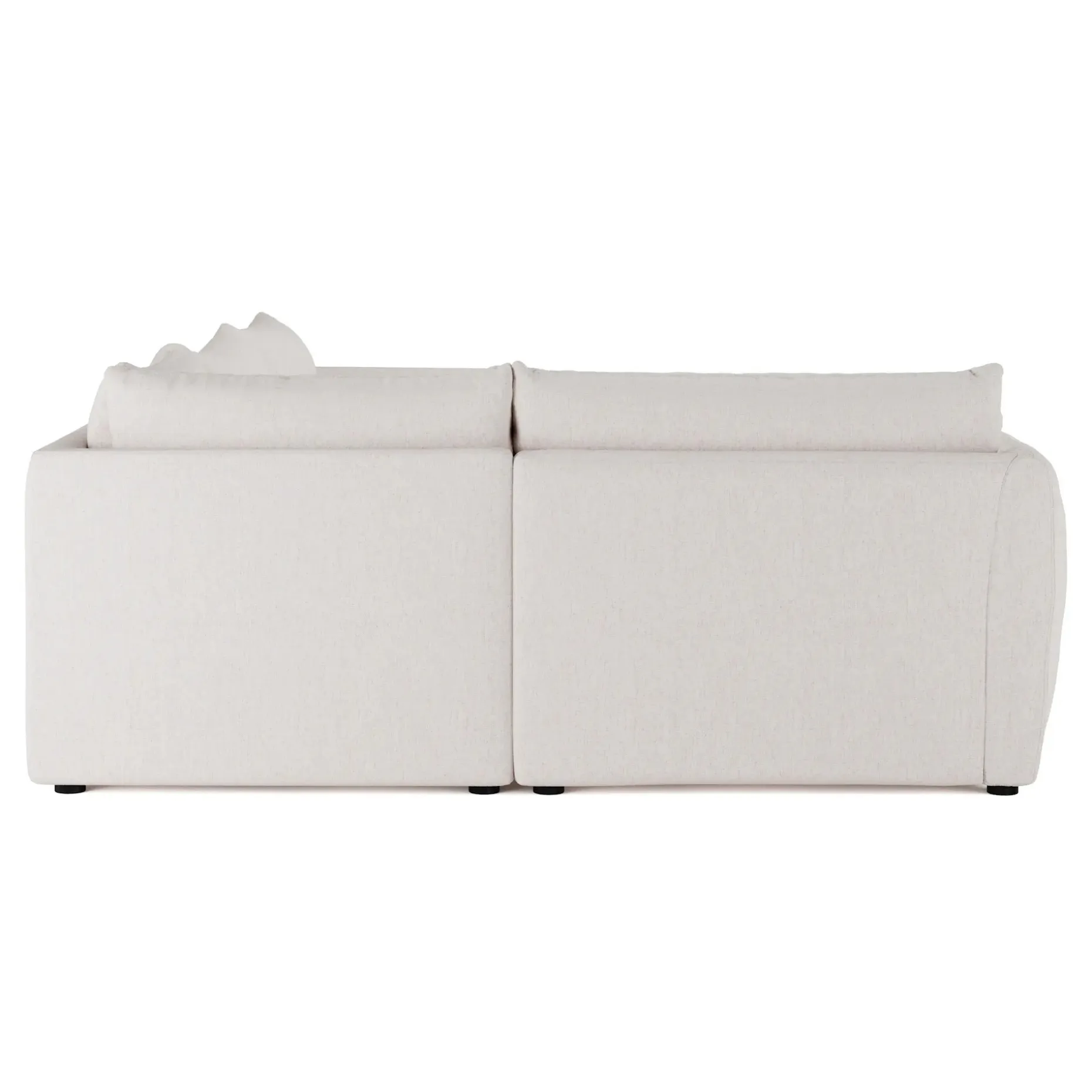 Leigh 126" Modular L Sectional - Napa White