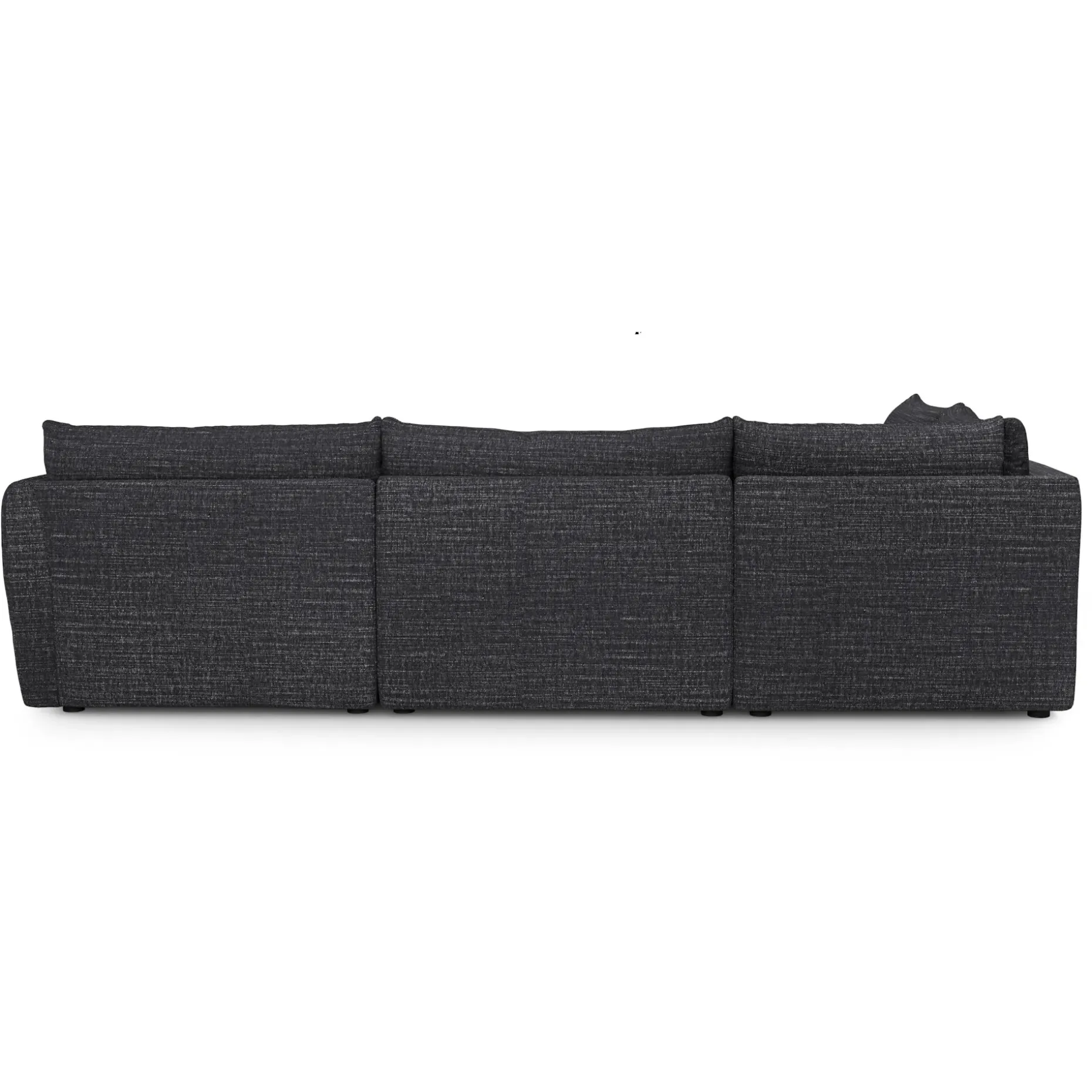 Leigh 126" Modular L Sectional - Napa Charcoal