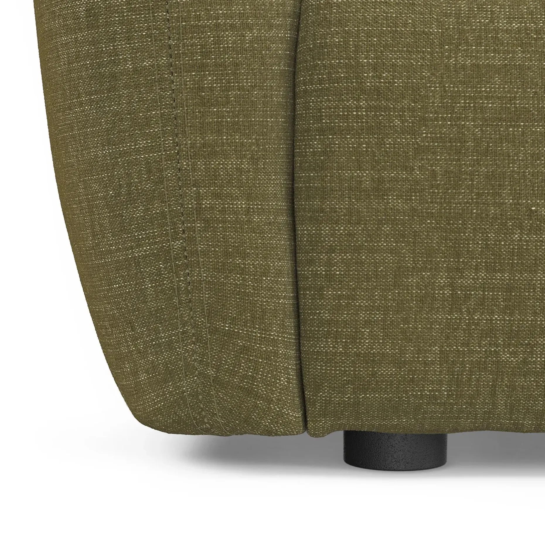 Leigh 126" Modular L Sectional - Napa Moss