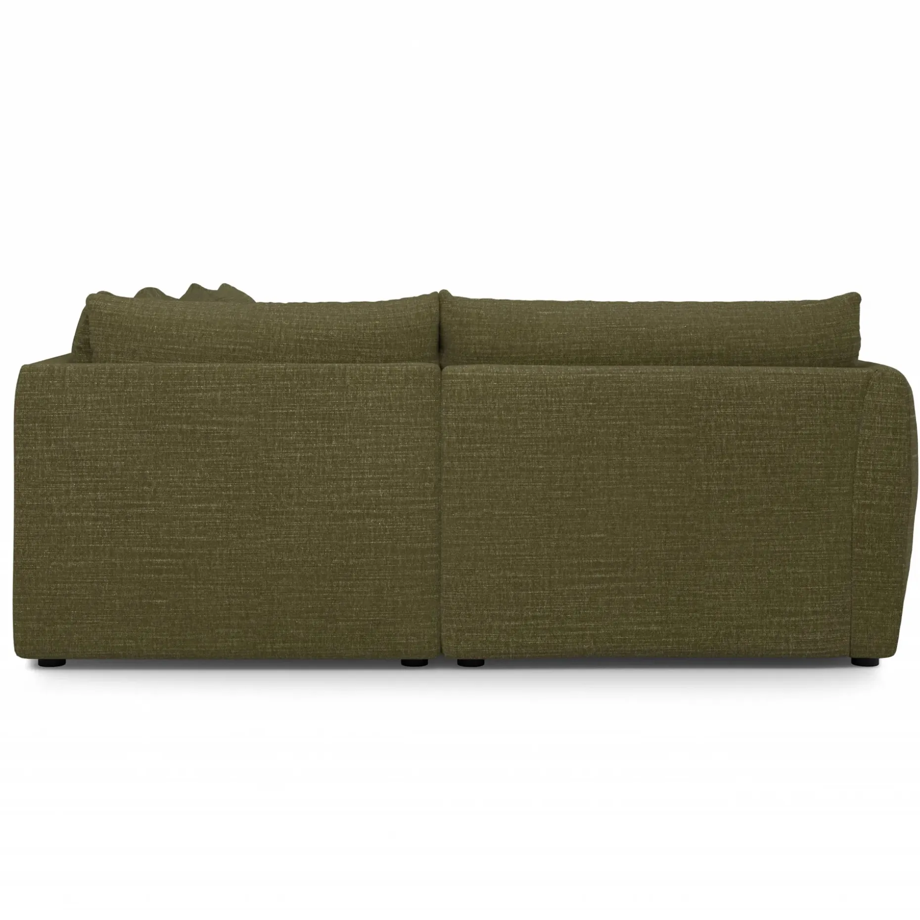 Leigh 126" Modular L Sectional - Napa Moss