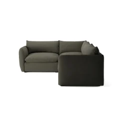 Leigh 126" Modular L Sectional - Silver Moss
