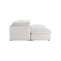Leigh 121.5" Modular 3-Seater U-Shaped Sectional - Napa White