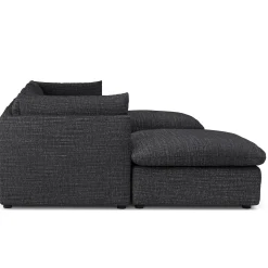 Leigh 121.5" Modular 3-Seater U-Shaped Sectional - Napa Charcoal
