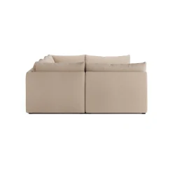 Leigh 121.5" Modular 5-Seater U-Shaped Sectional - Sandstone Wool Bouclé