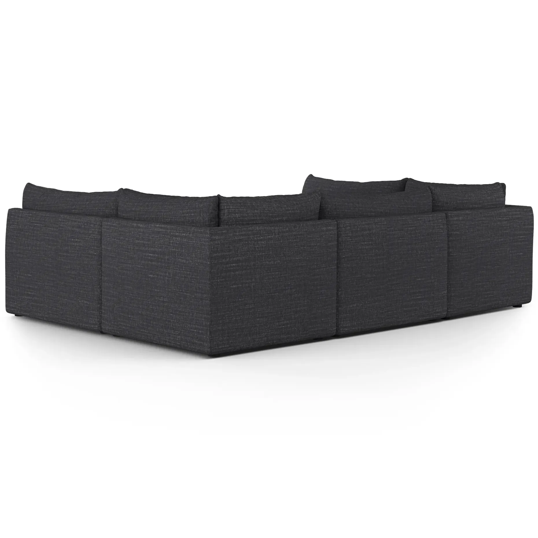 Leigh 121.5" Modular 5-Seater U-Shaped Sectional - Napa Charcoal