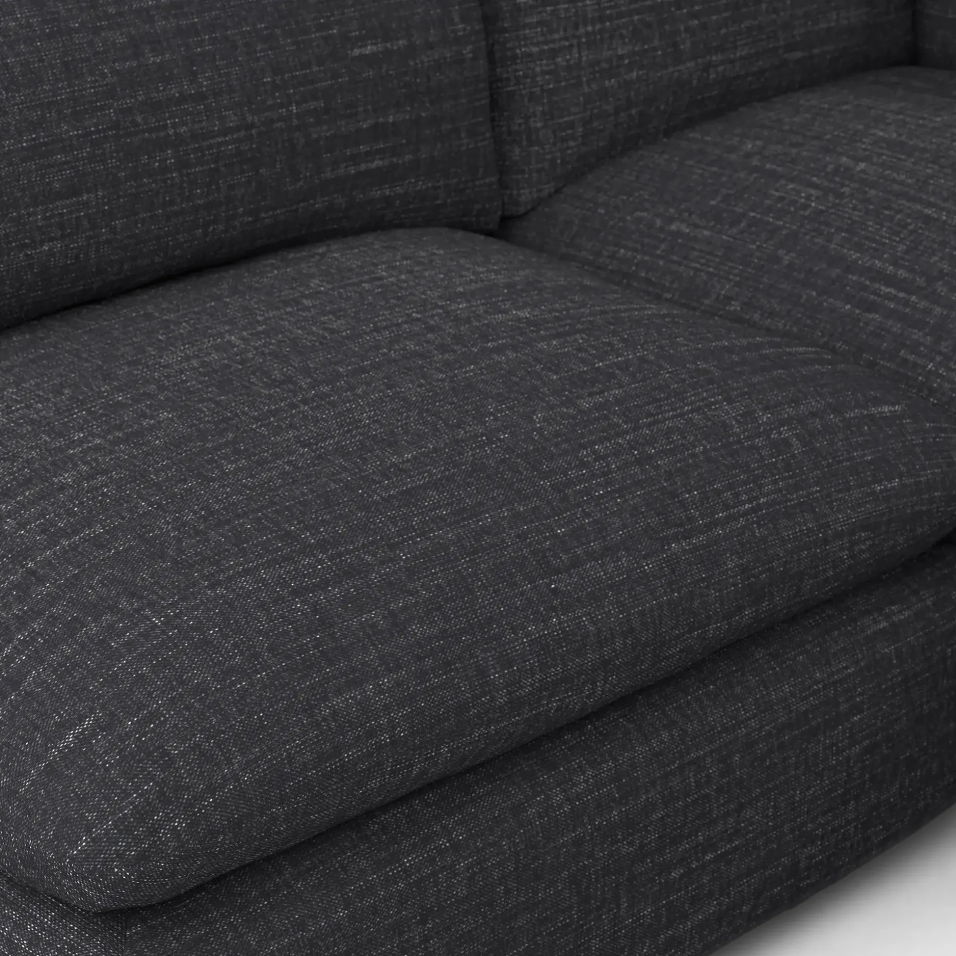 Leigh 121.5" Modular 5-Seater U-Shaped Sectional - Napa Charcoal