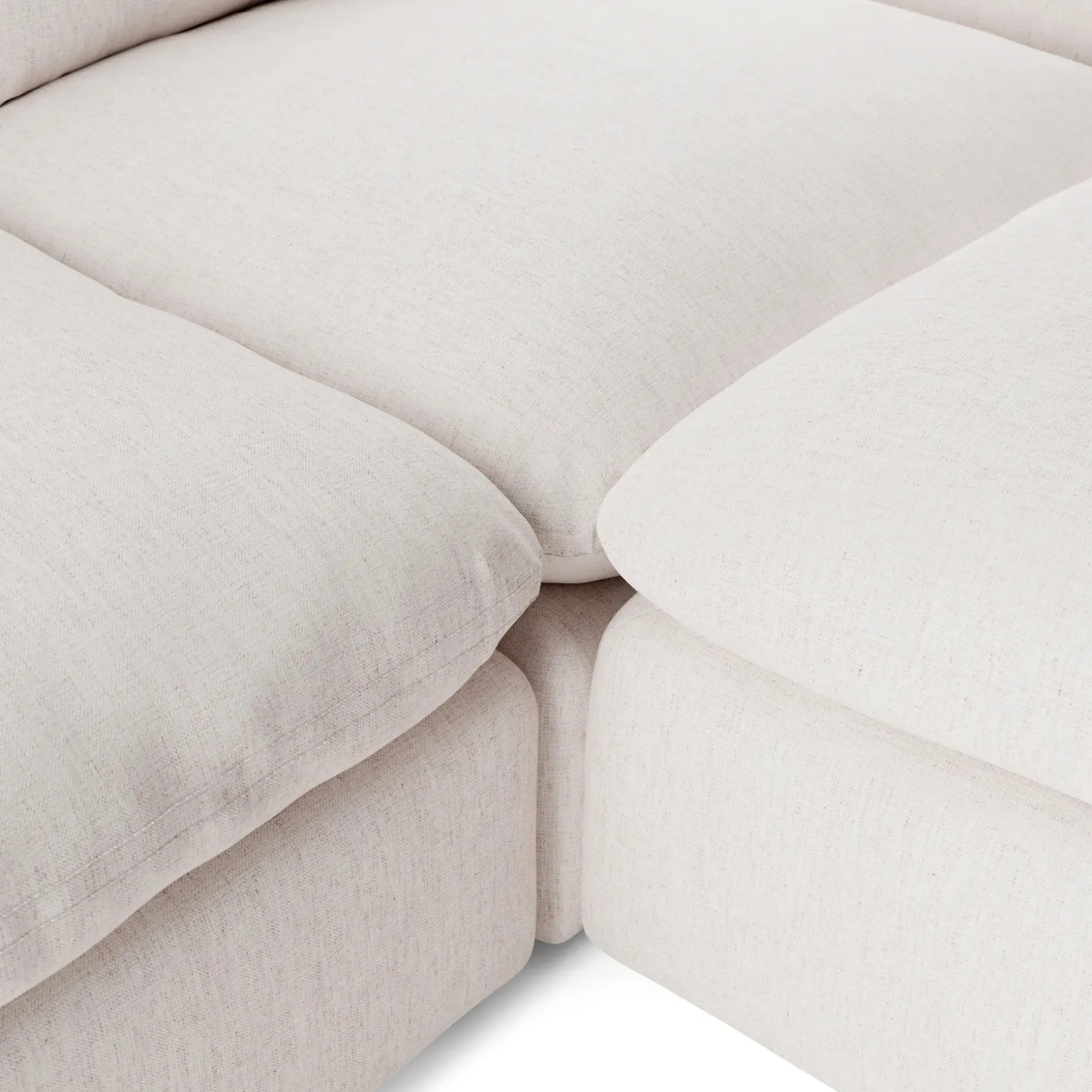 Leigh 92" Modular Sectional - Napa White