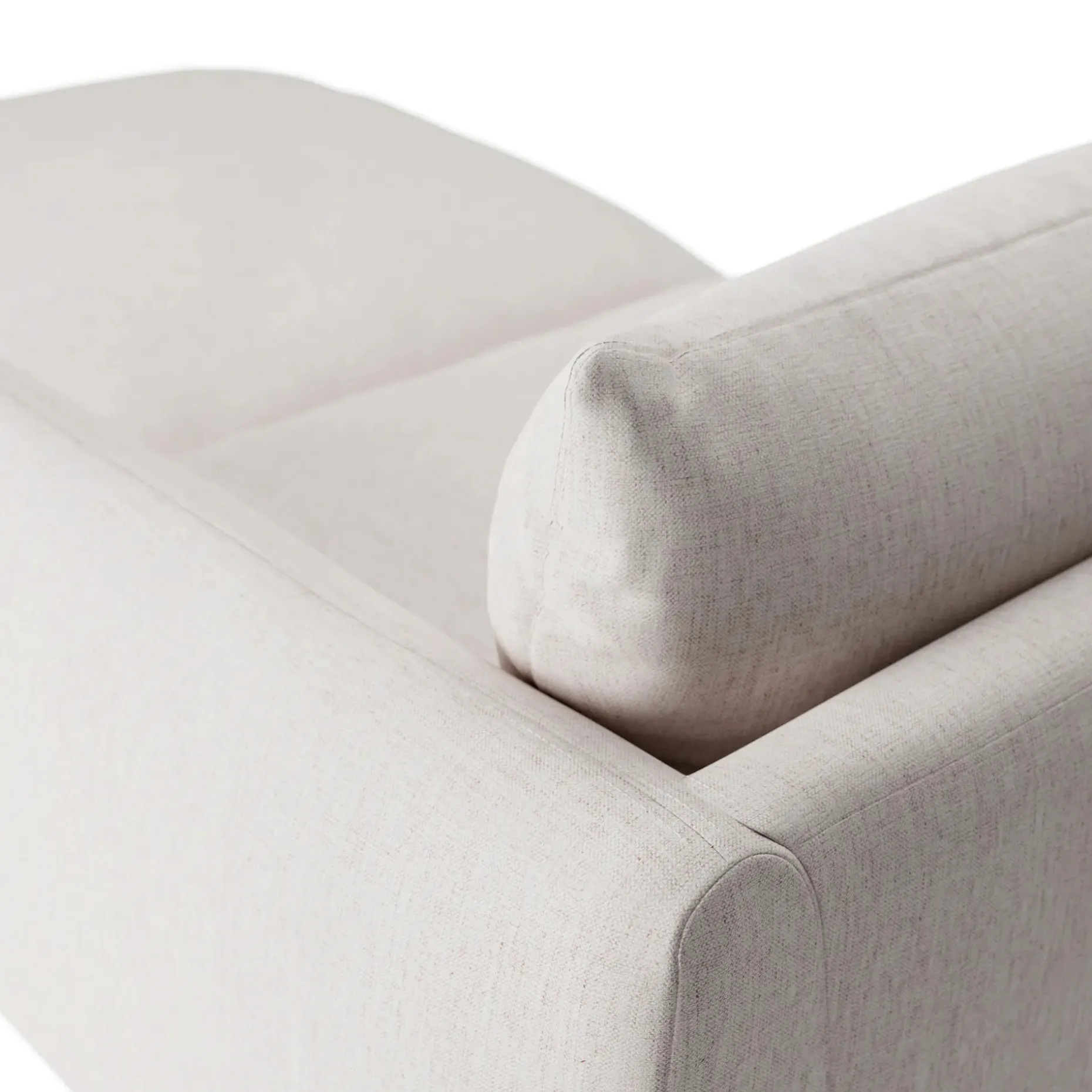 Leigh 92" Modular Sectional - Napa White