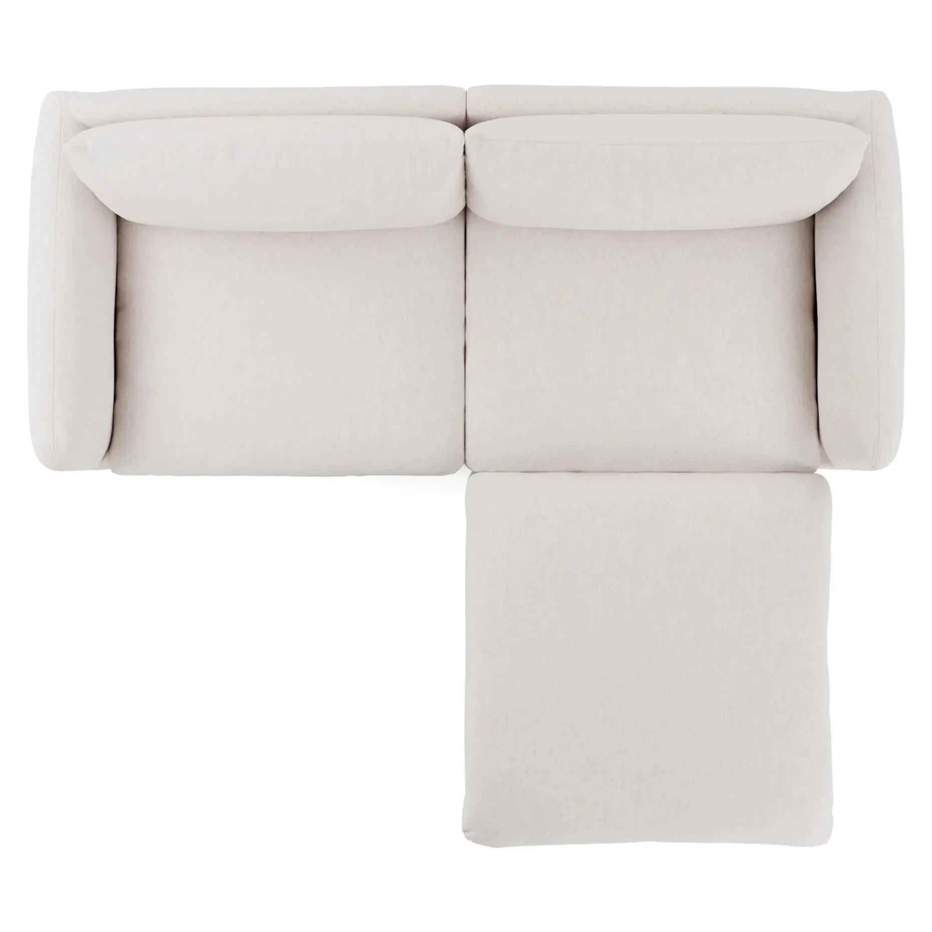 Leigh 92" Modular Sectional - Napa White