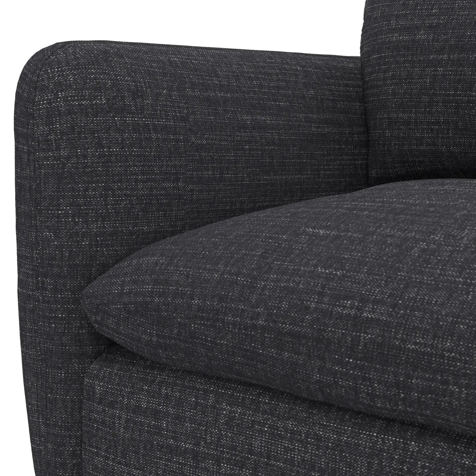 Leigh 92" Modular Sectional - Napa Charcoal